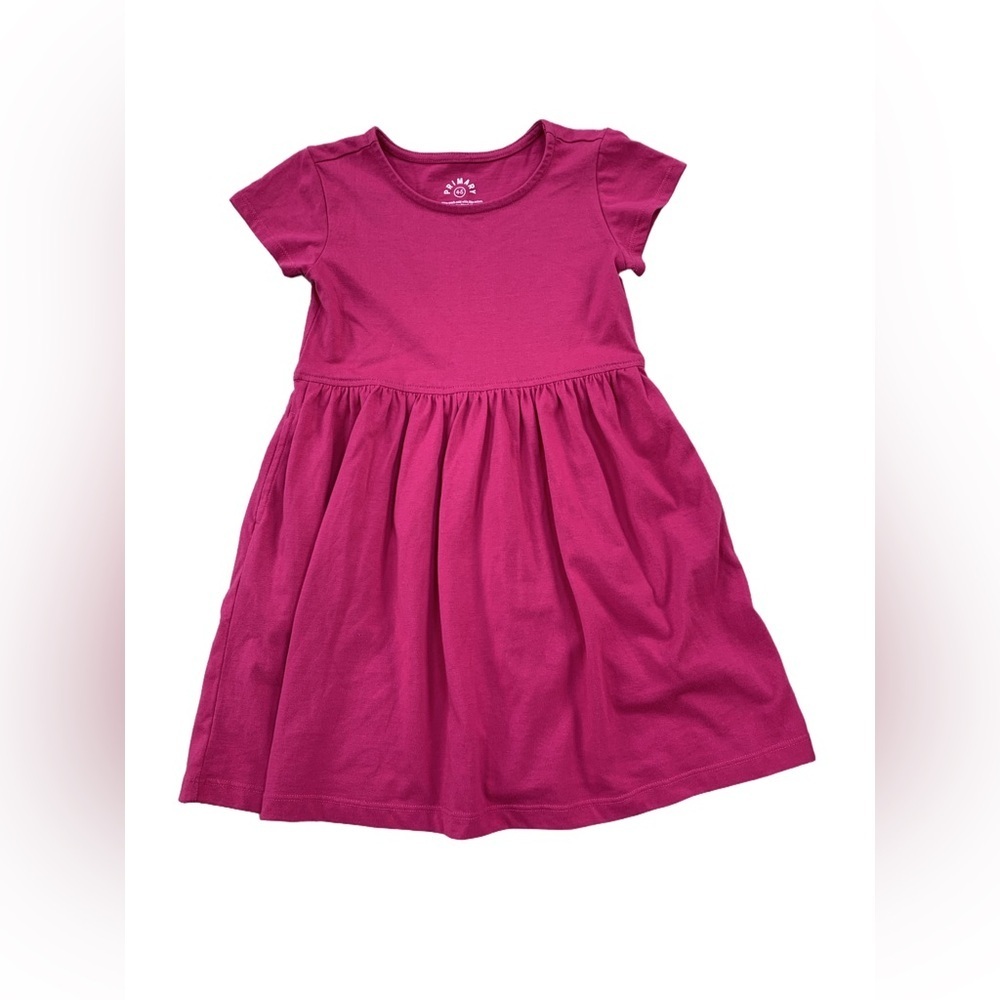 Primary Size 4-5 Pink Perfect Pocket Dress